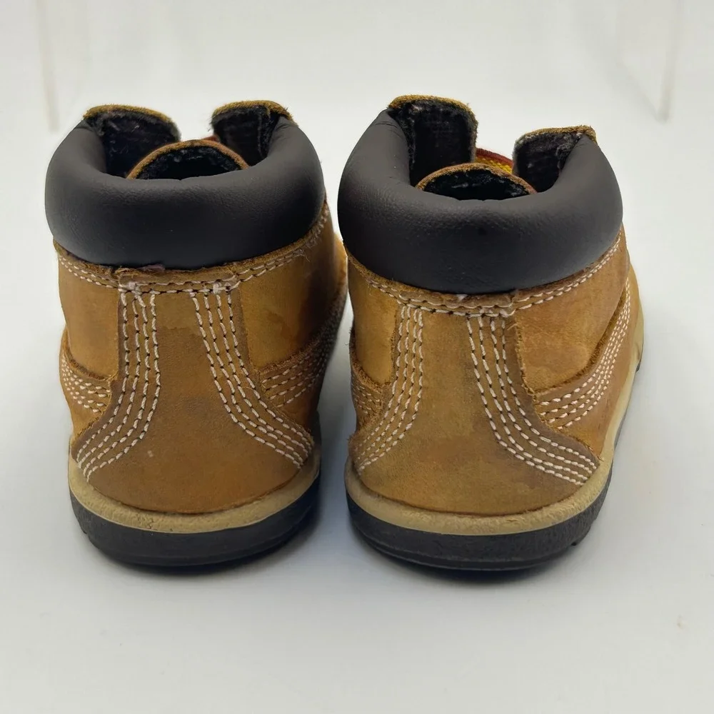 Timberland 6 Inch Boot Infant 3 Wheat Nubuck Leather Classic Workwear Gorpcore